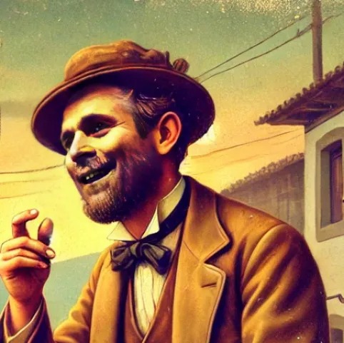 El Gran Paulino actuando en una plaza